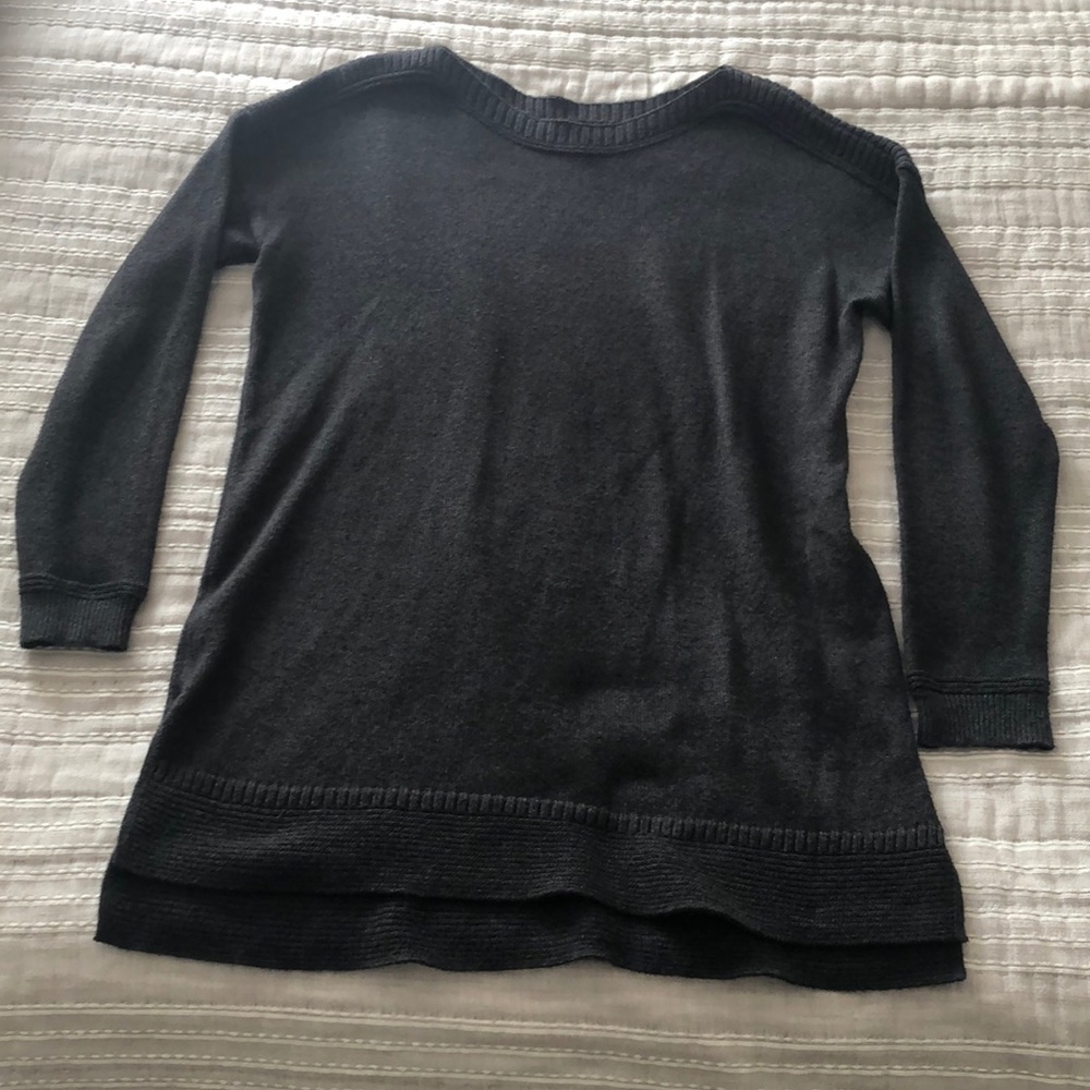 Grey Tunic Sweater